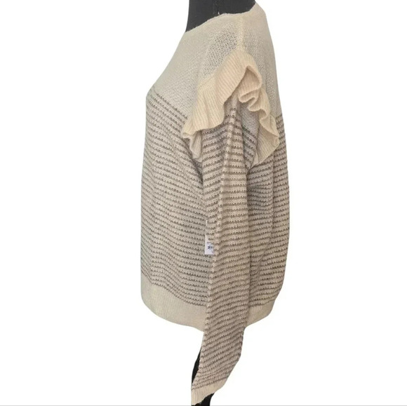 Lauren Conrad Women's Sweater Tan and Cream Size 1X nwt - Picture 4 of 9